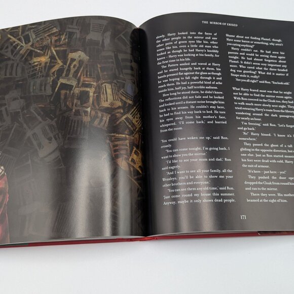 Harry Potter and the Sorcerer's Stone J. K. Rowling 2015 Hardcover Illustrated - Picture 9 of 10